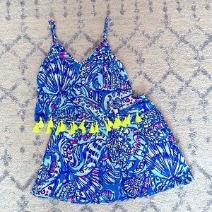 Lilly Pulitzer Ramona Skort Set Blue Ceviche Size 00